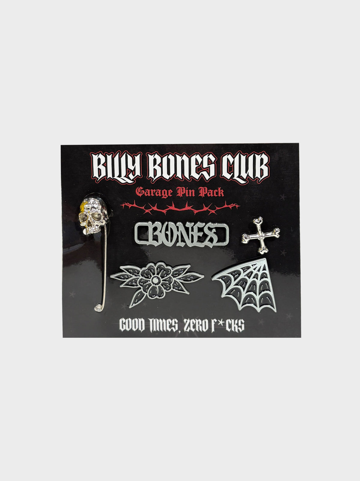 Billy Bones Club Garage Pin Pack