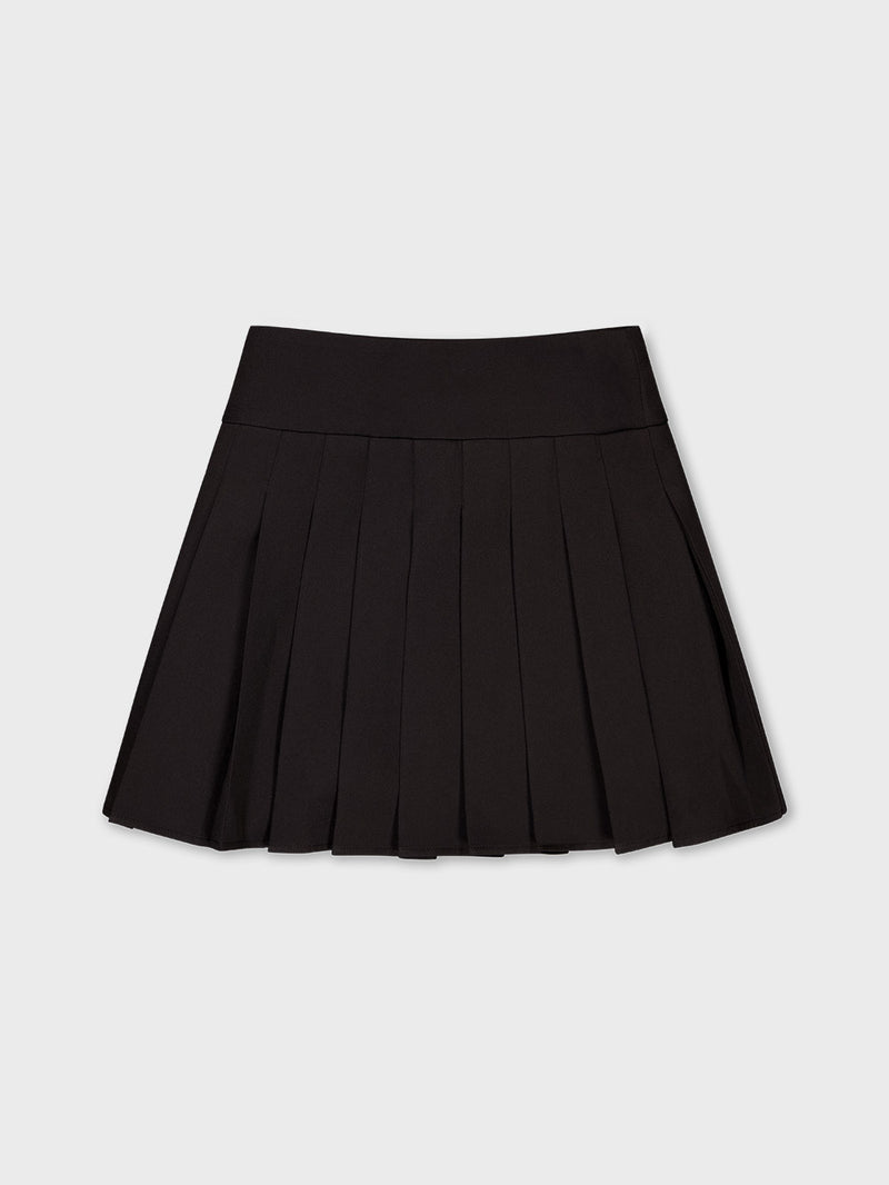Birdie Pleated Skirt - Black