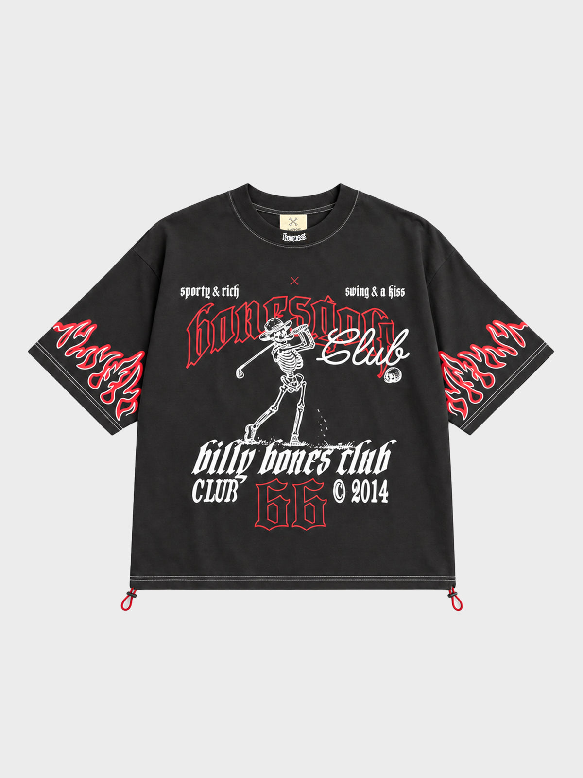 Flamed Swinger Active Tee - Black