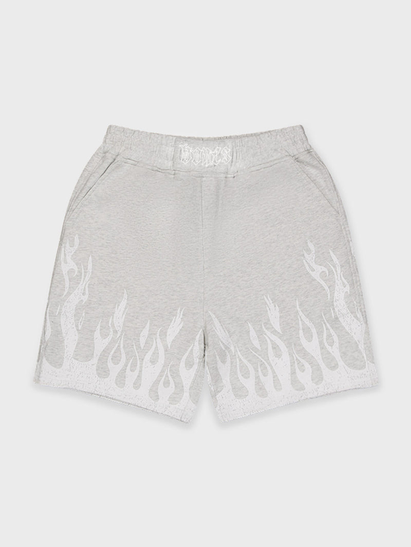 Burner Jersey Shorts - Snow Marle