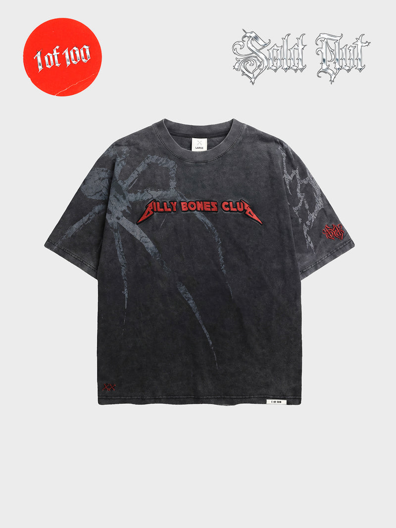 Crawler Legacy Tee - Washed Black