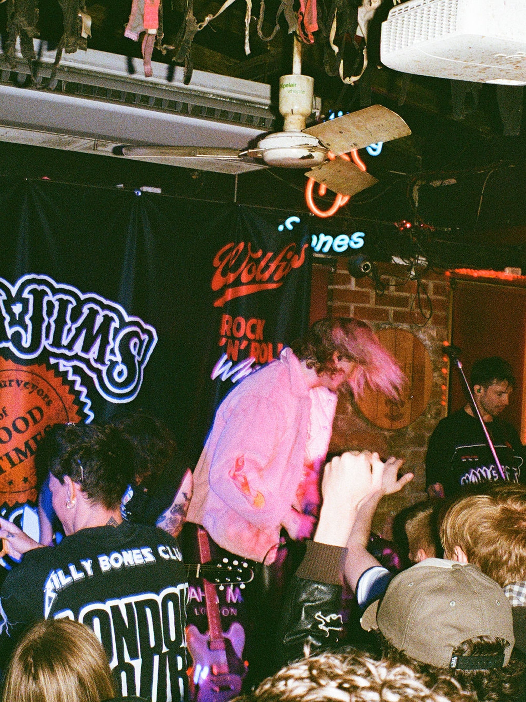 Flaming Fur Jacket - Pink