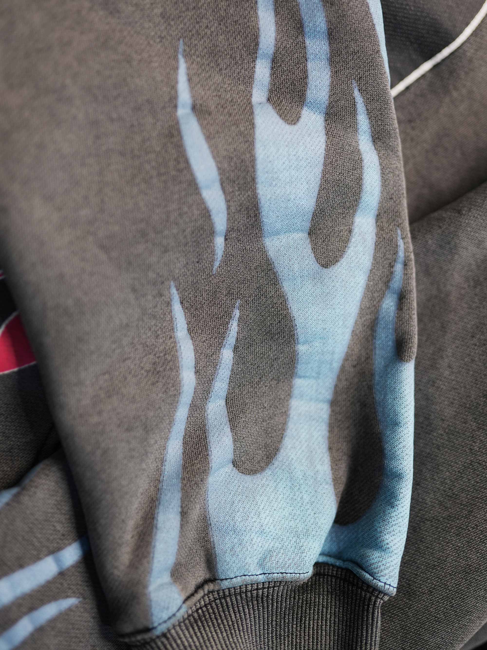 Punk Lover's Hoodie - Washed Black