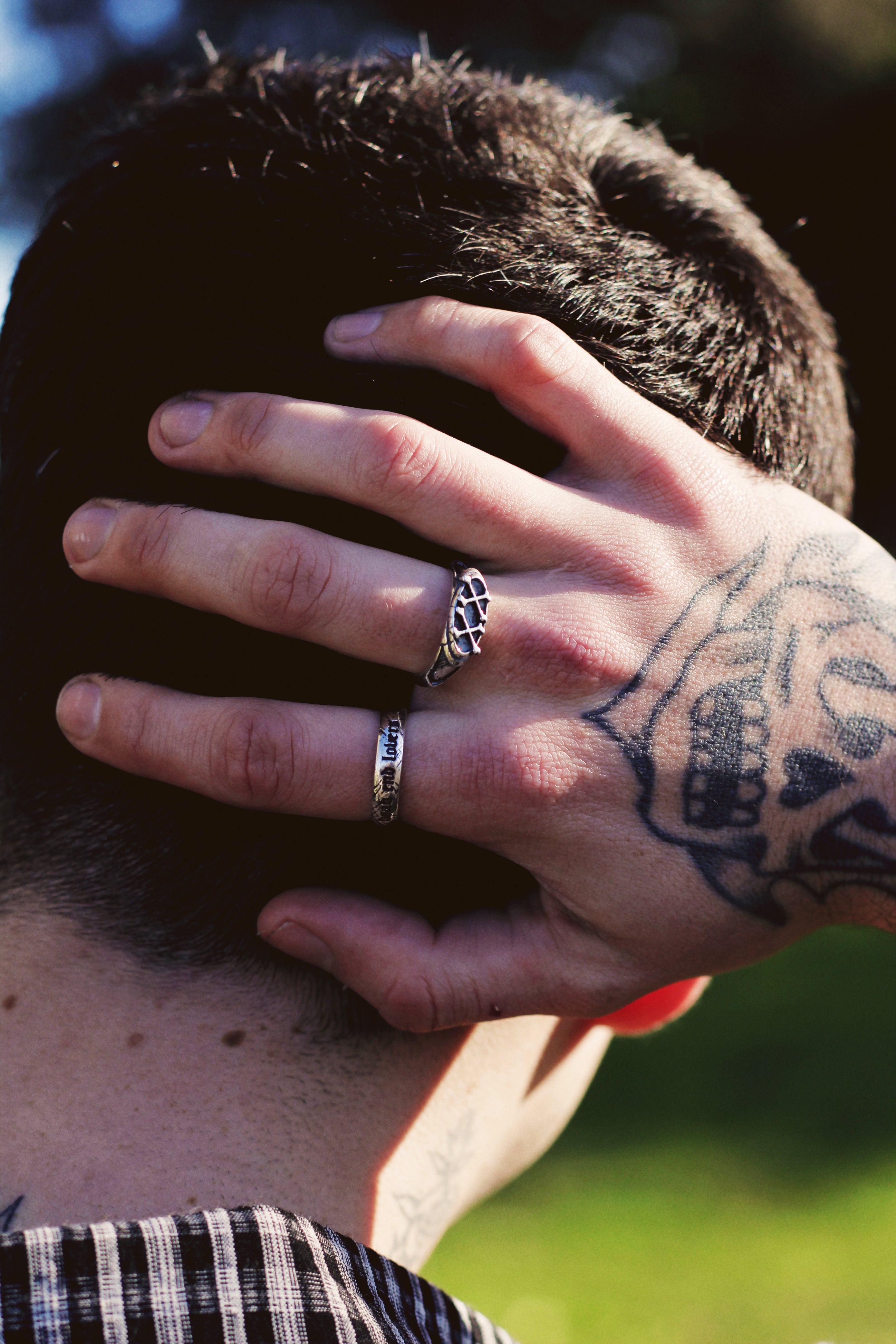 Dead End Lovers Band Ring - 925 Silver