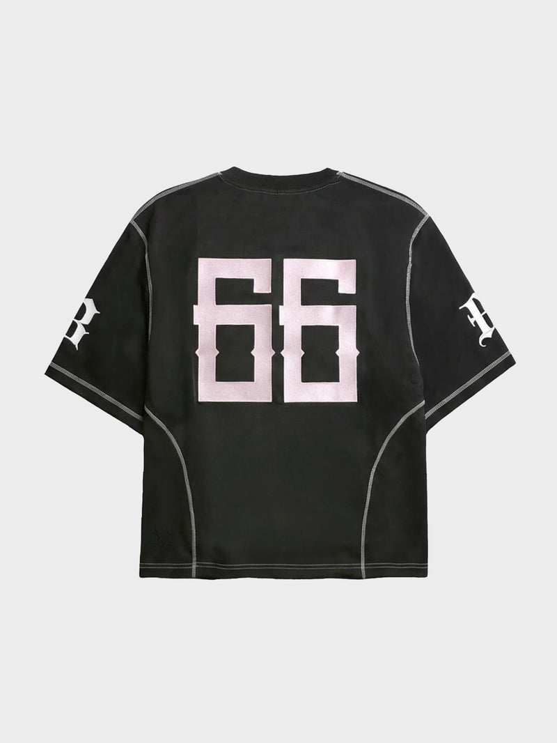 Till Death Panel Jersey - Black