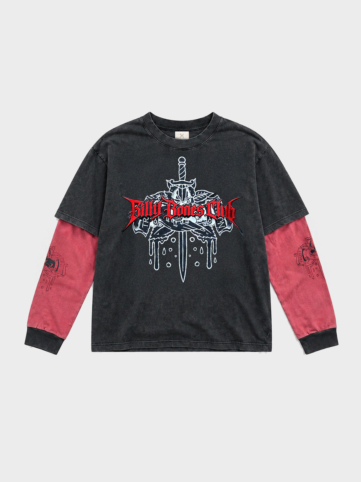 Trust No One Longsleeve - Washed Black