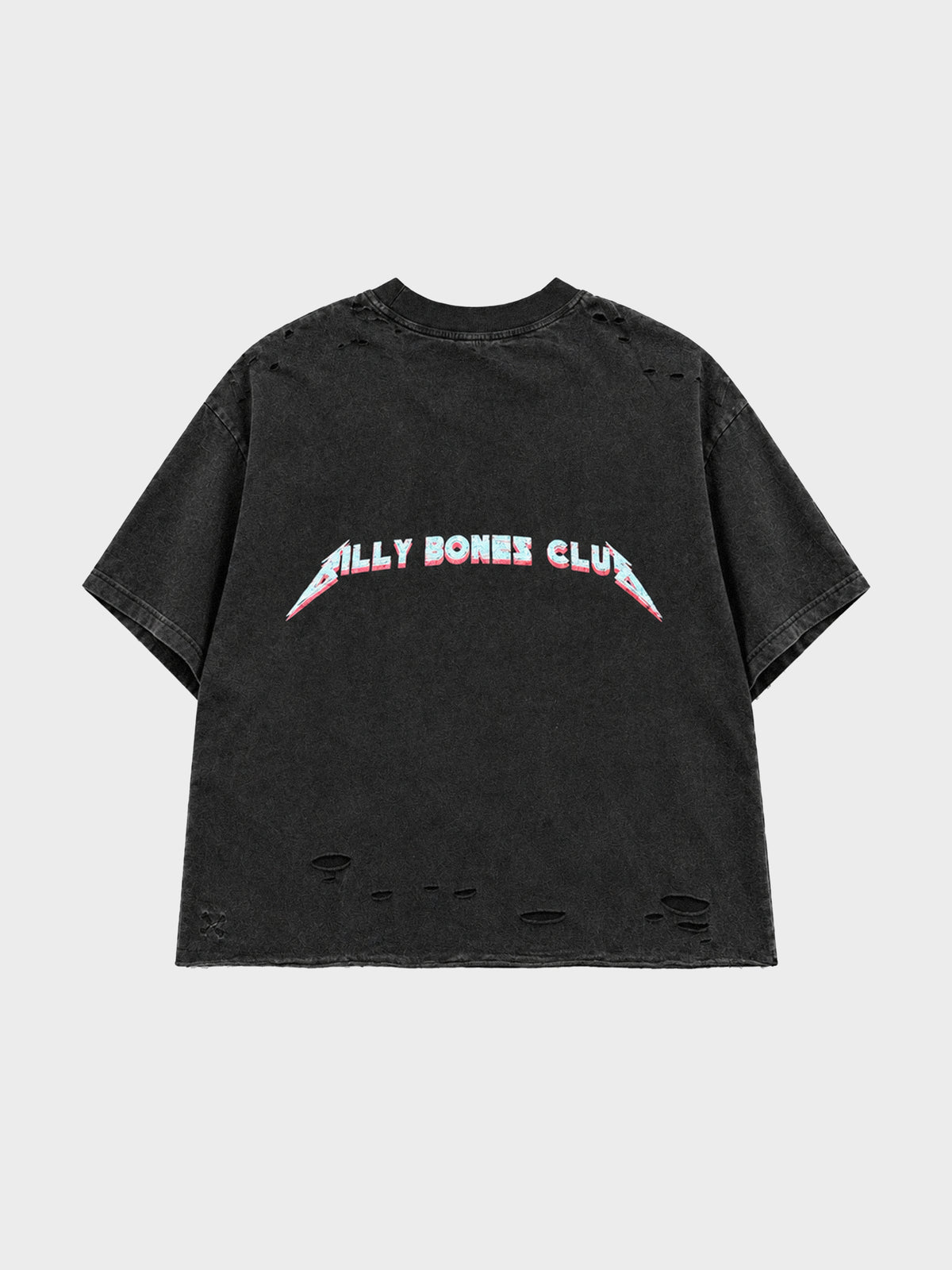 Grim Rider Tee - Slub Black (back)