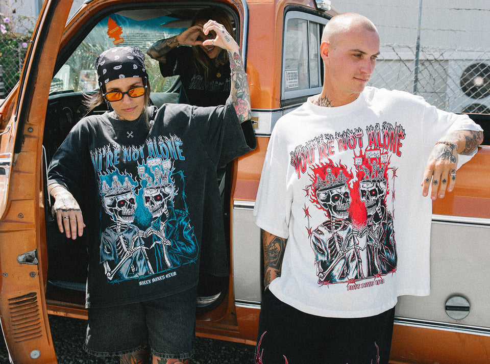 clubSTENCIL Tee - Vintage White | Billy Bones Club