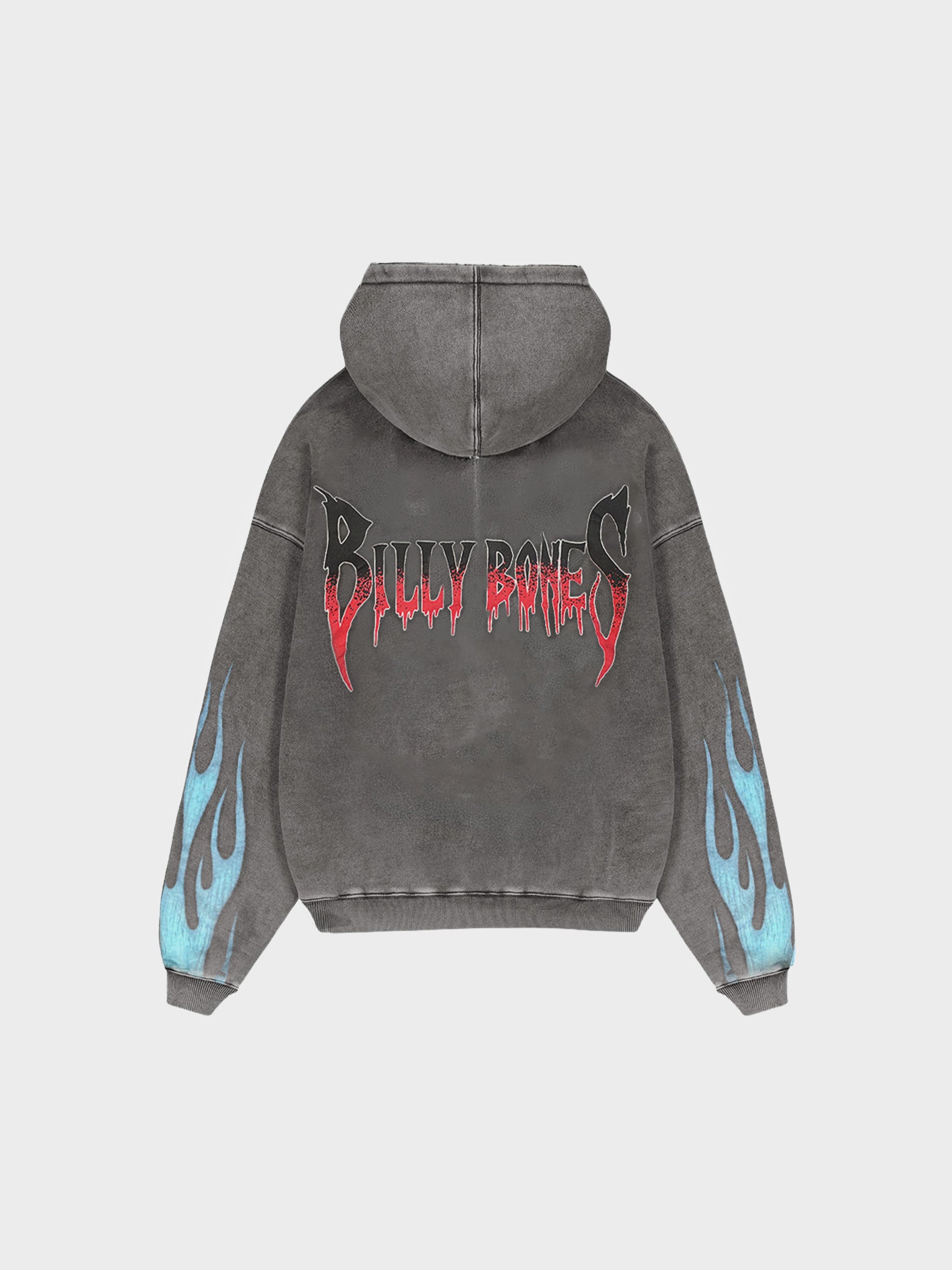 Punk Lover's Hoodie - Washed Black