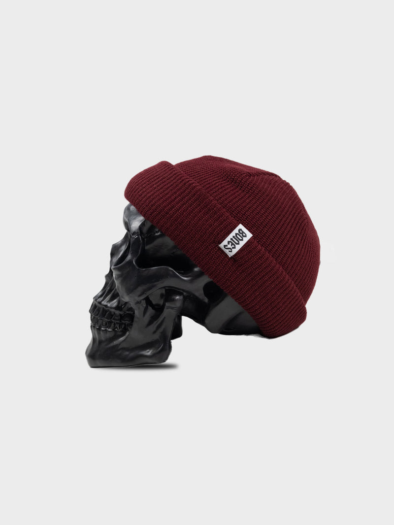 Low Key Docker Beanie in Burgundy