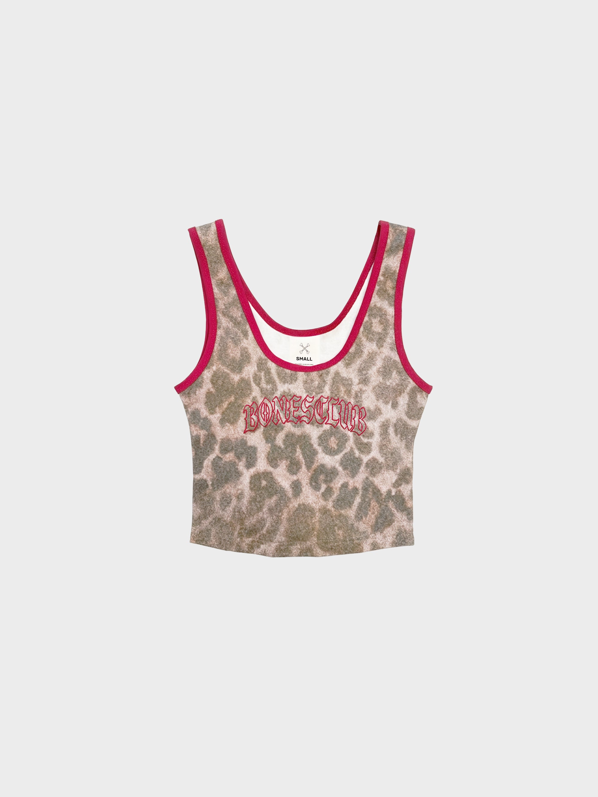 Leopard Low Crop | Billy Bones Club