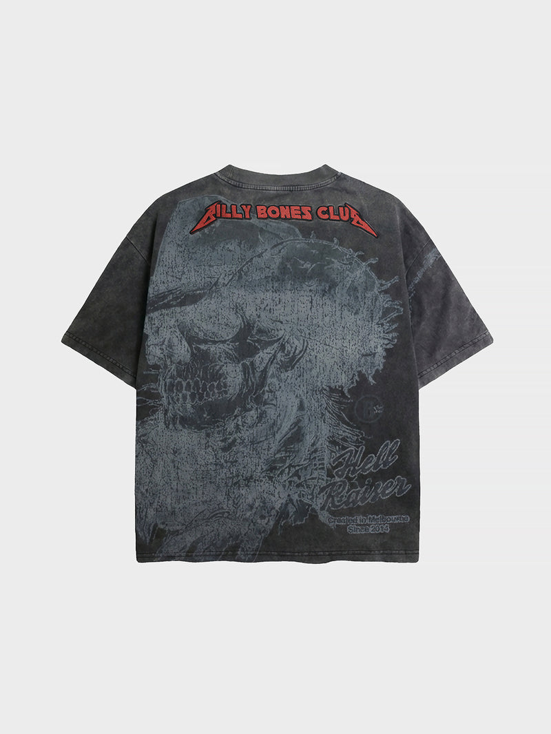 Crawler Legacy Tee - Washed Black