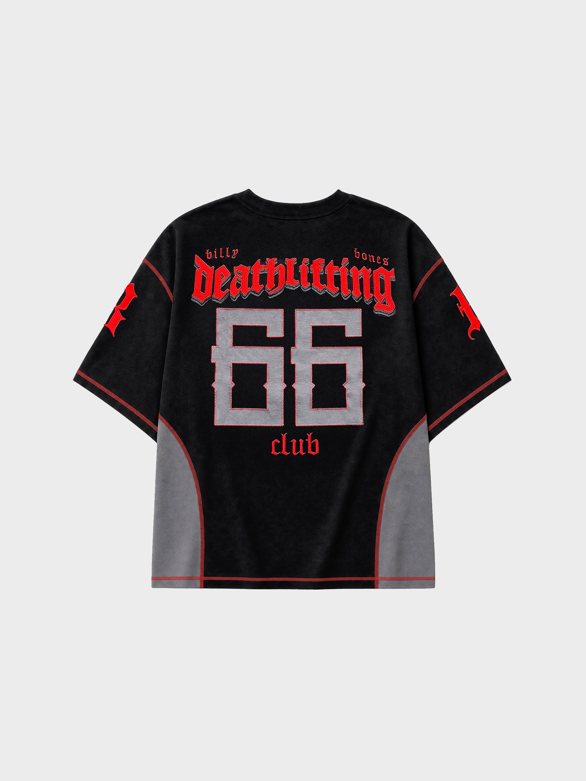 Deathlifting Jersey - Black/Red