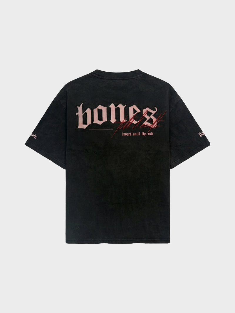 Hopeless Romantic Tee - Vintage Black