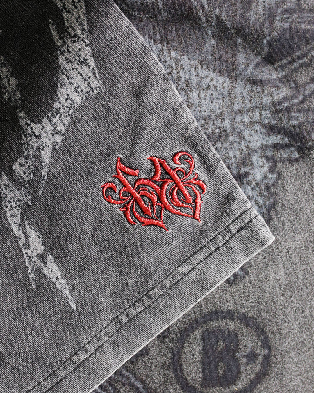 Crawler Legacy Tee - Washed Black