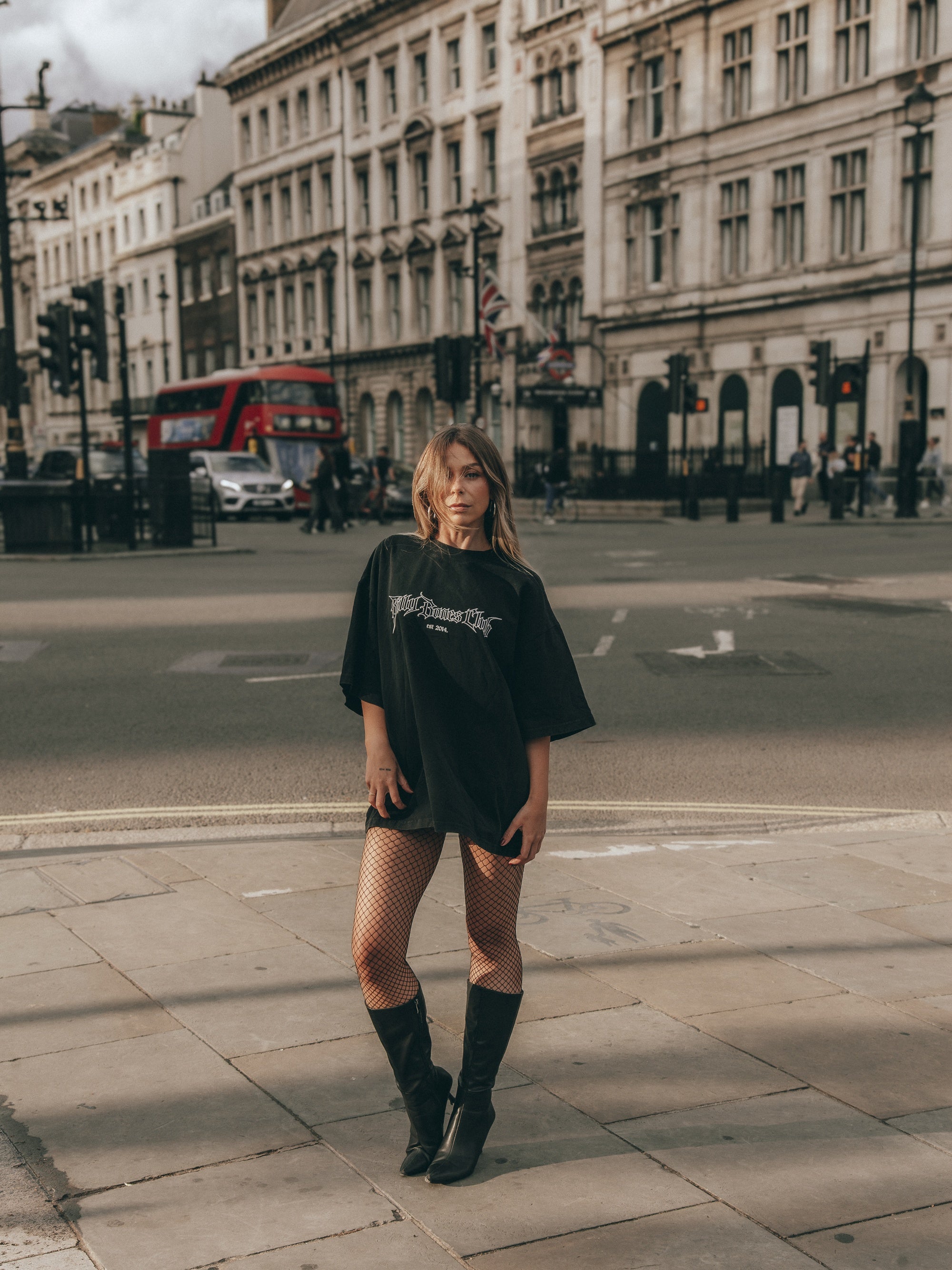 Club Spike Tee - Vintage Black
