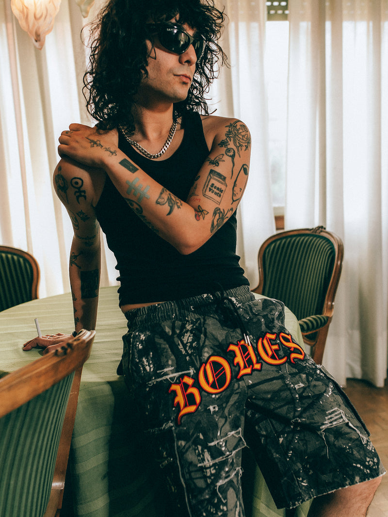 Gothic Cargo Shorts 2.0 - Alpine Camo