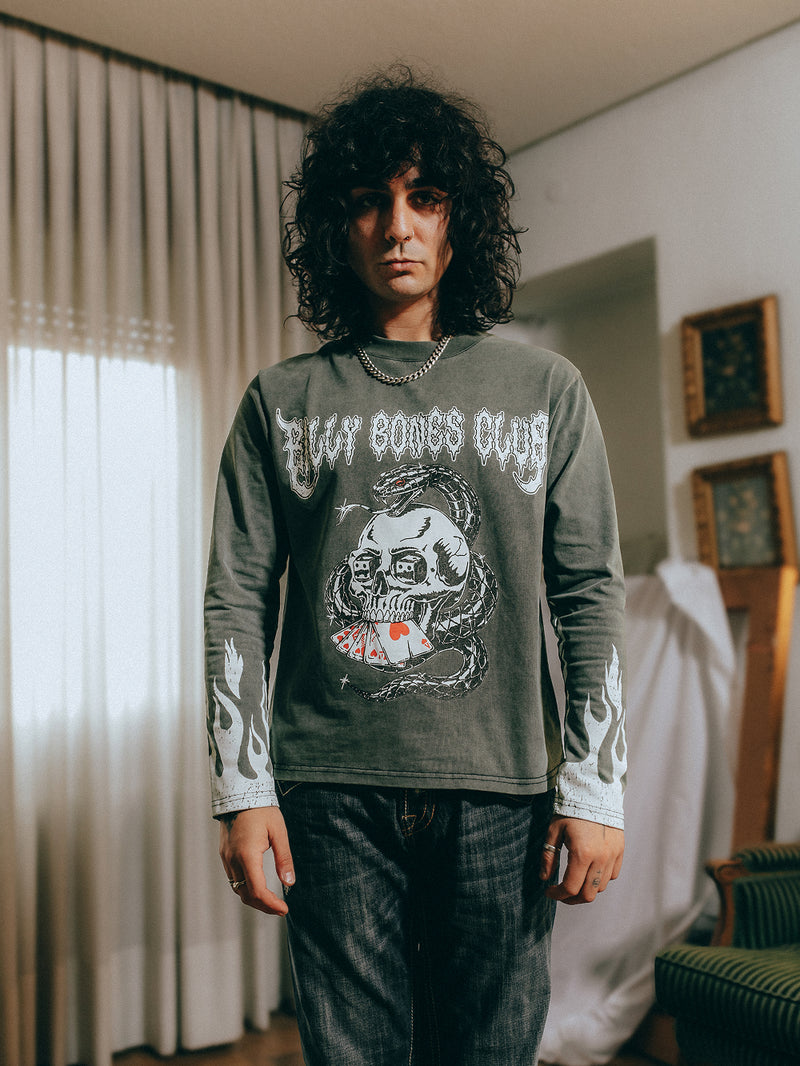 Lucky Long Sleeve - Faded Sage