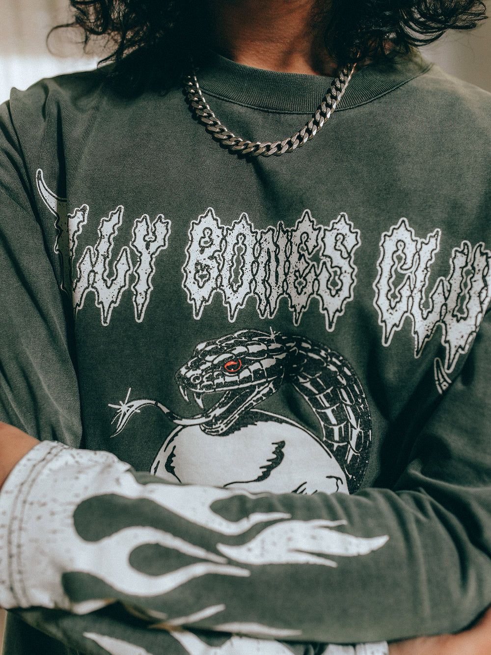 Lucky Long Sleeve - Faded Sage