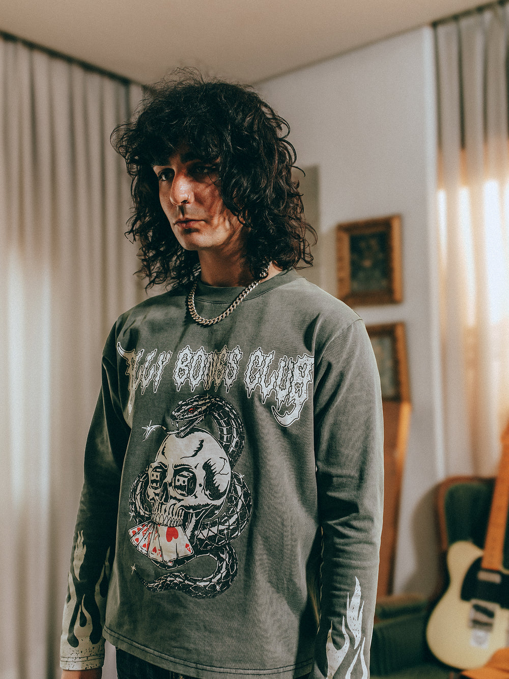 Lucky Long Sleeve - Faded Sage