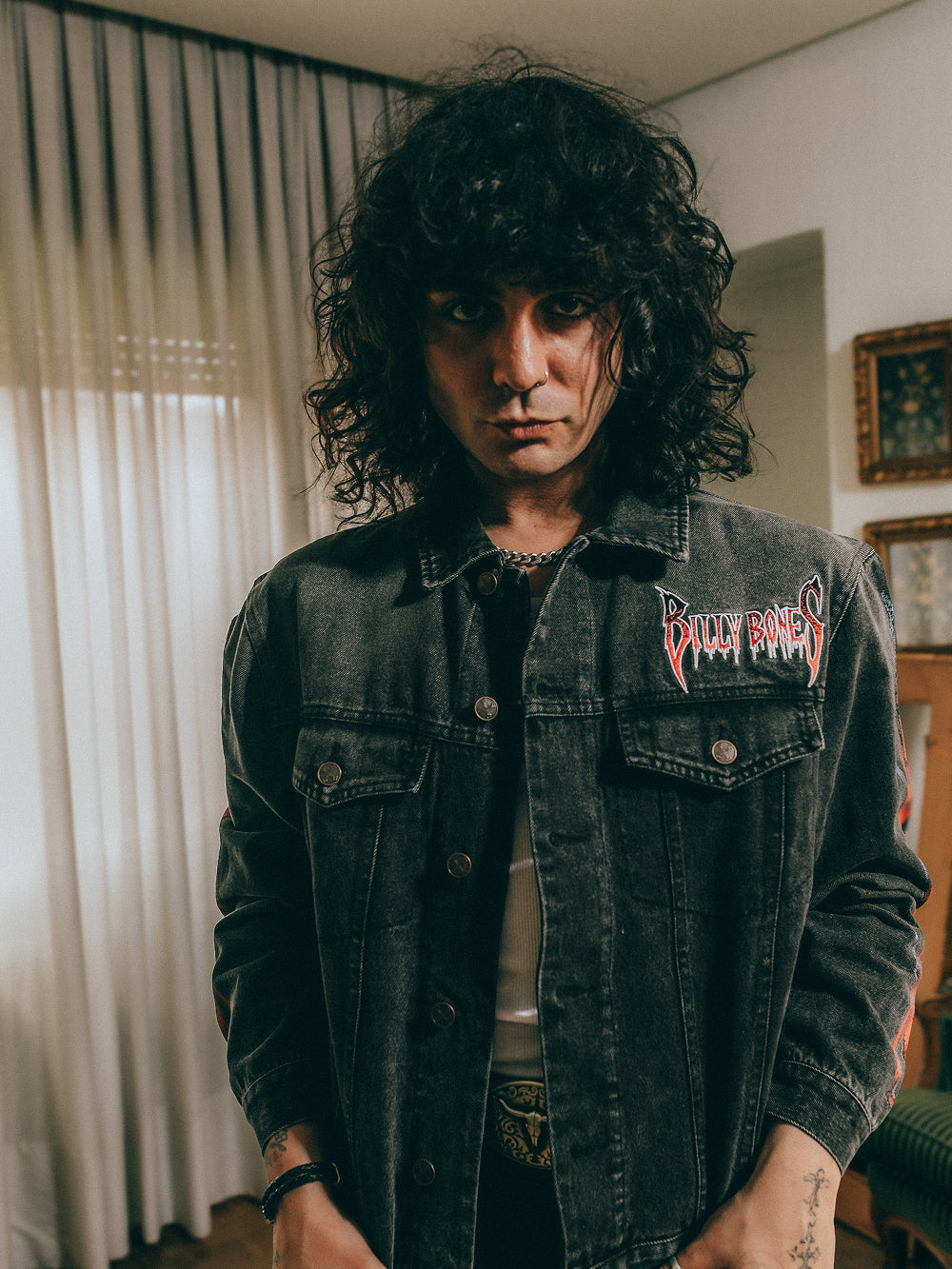 Punk Lover's Jacket - Washed Black