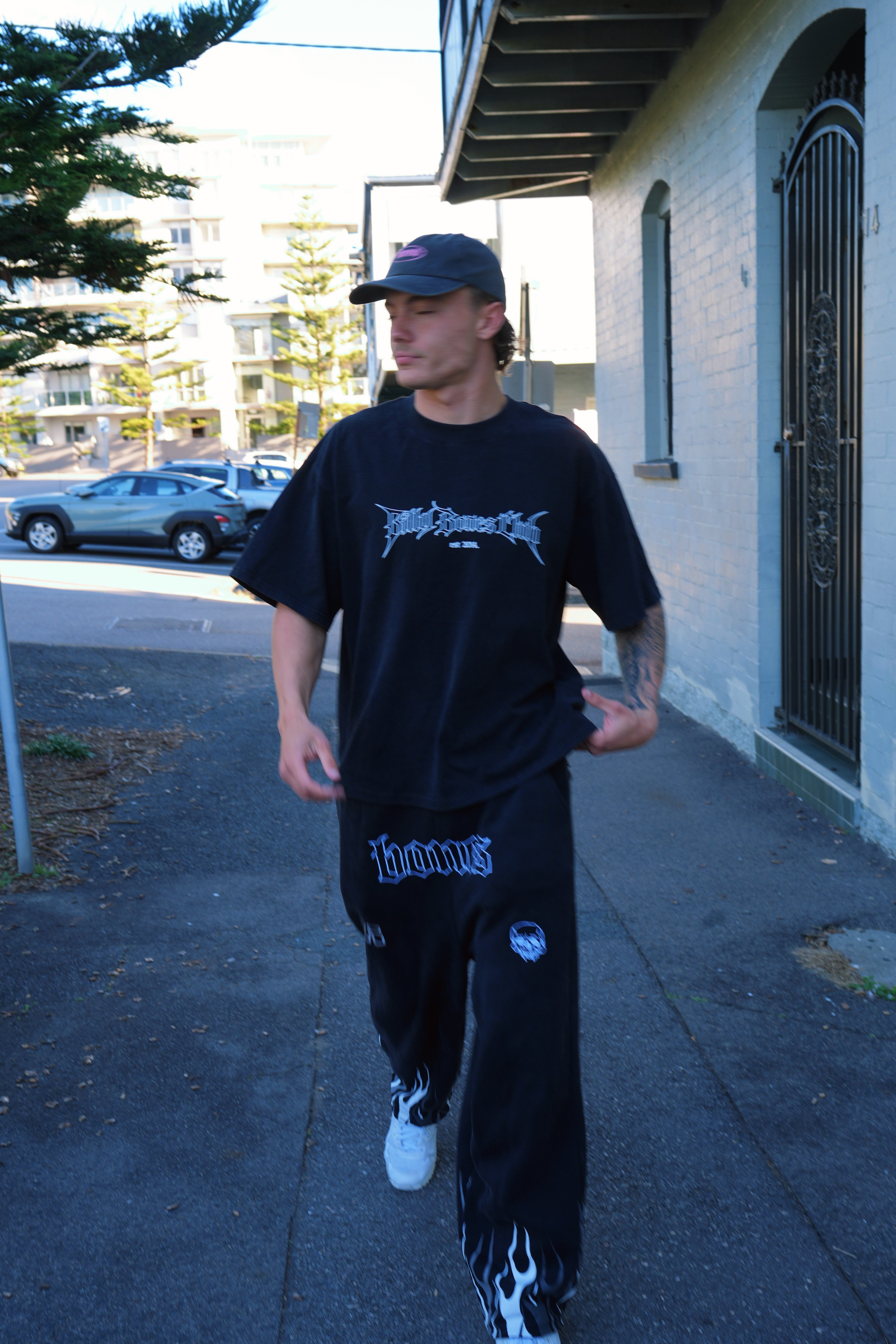 Club Spike Tee - Vintage Black