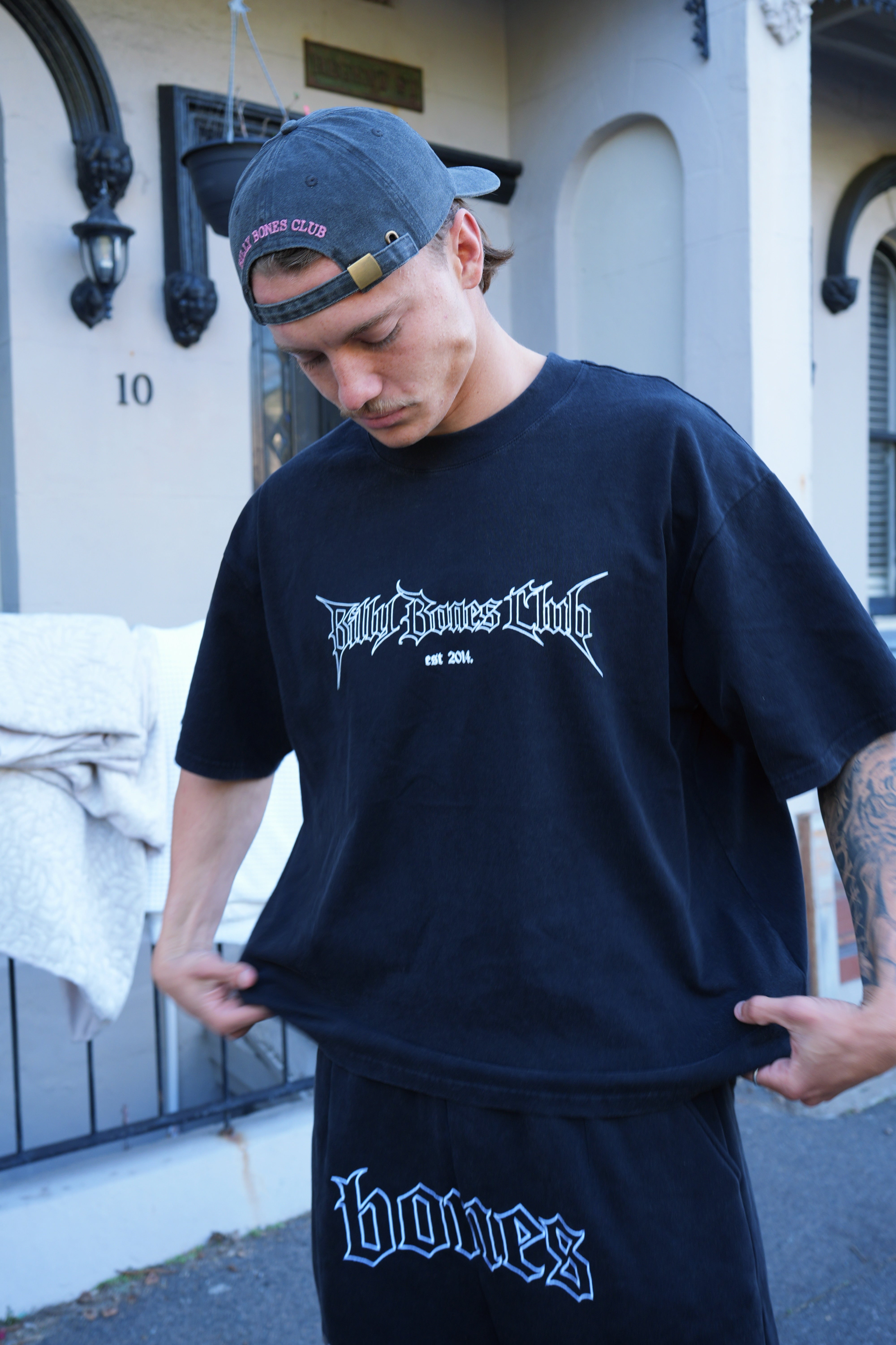 Club Spike Tee - Vintage Black