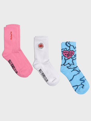 White/Blue/Pink