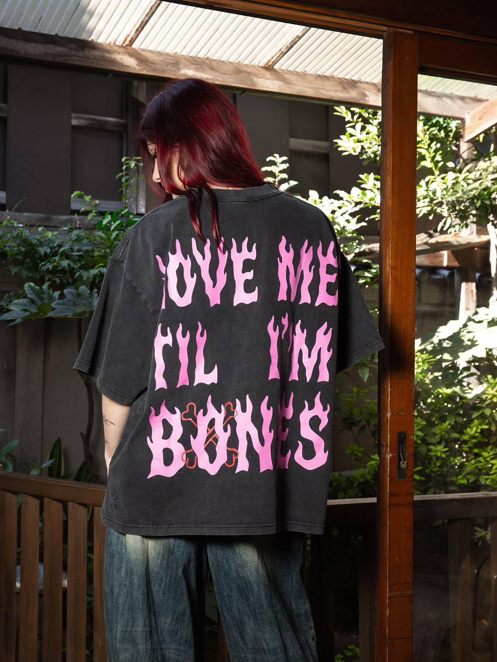 Love Me Till I'm Bones - Vintage Black