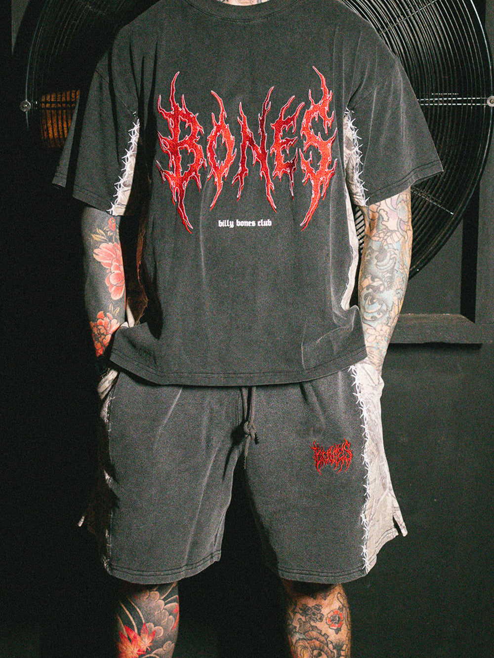 Thorn Camo Shorts - Black/Camo