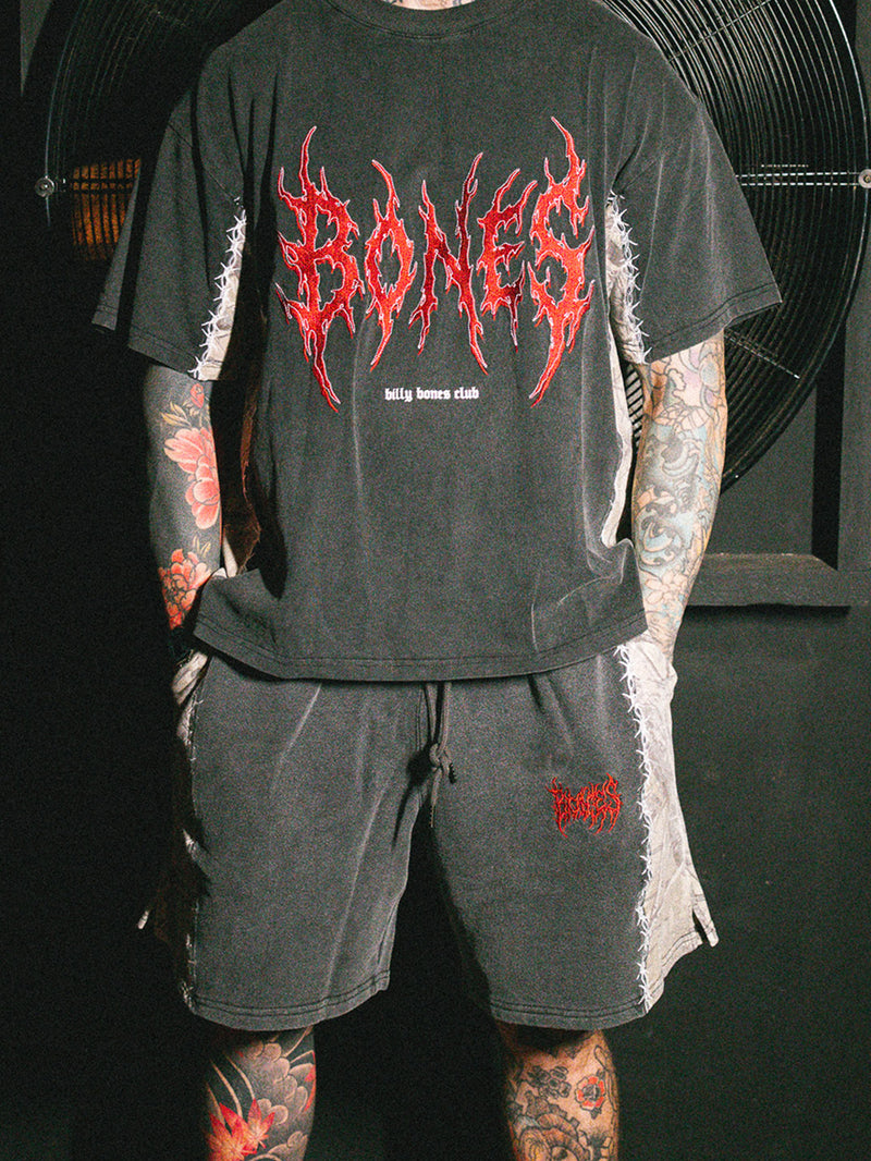 Thorn Camo Shorts - Black/Camo
